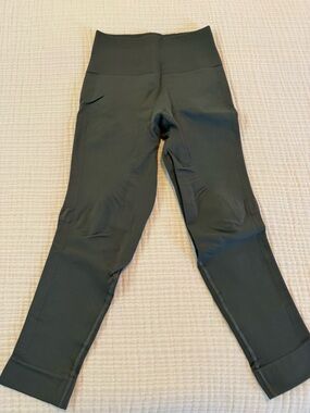 lululemon athletica Olive Green High-Rise Leggings